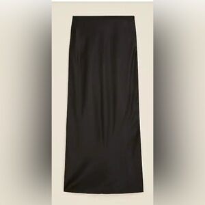 J. Crew Black Maxi Skirt